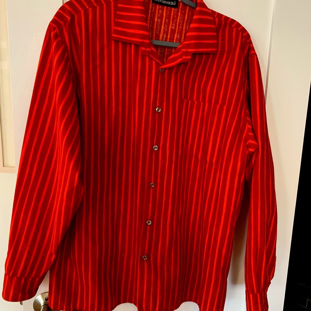 Striped Marimekko Unisex Shirt
